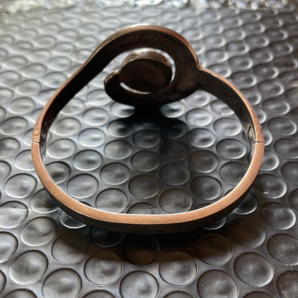 Sterling silver and onyx bracelet - Picture 2 of 4